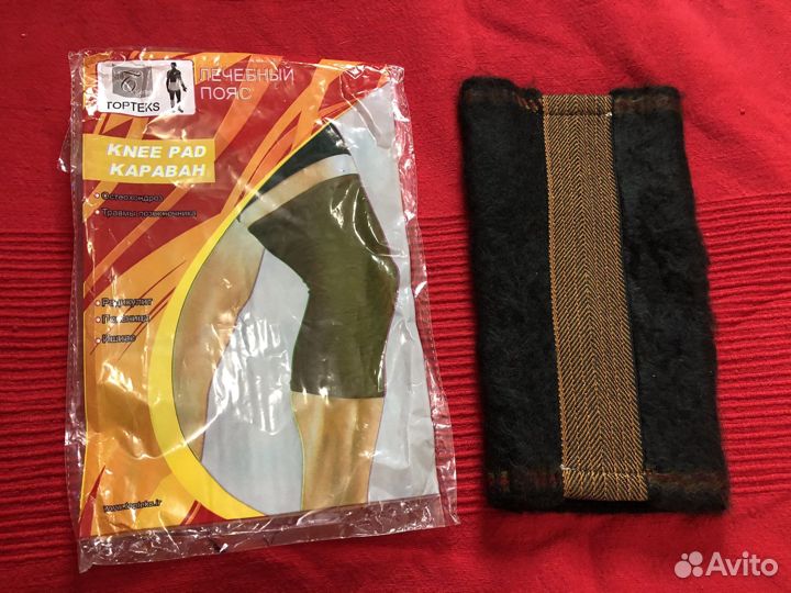 Наколенник из верблюжьей шерсти новый