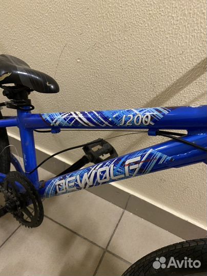 Велосипед Dewolf алюминевая рама 17