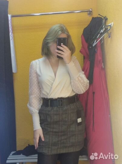 Юбка теплая