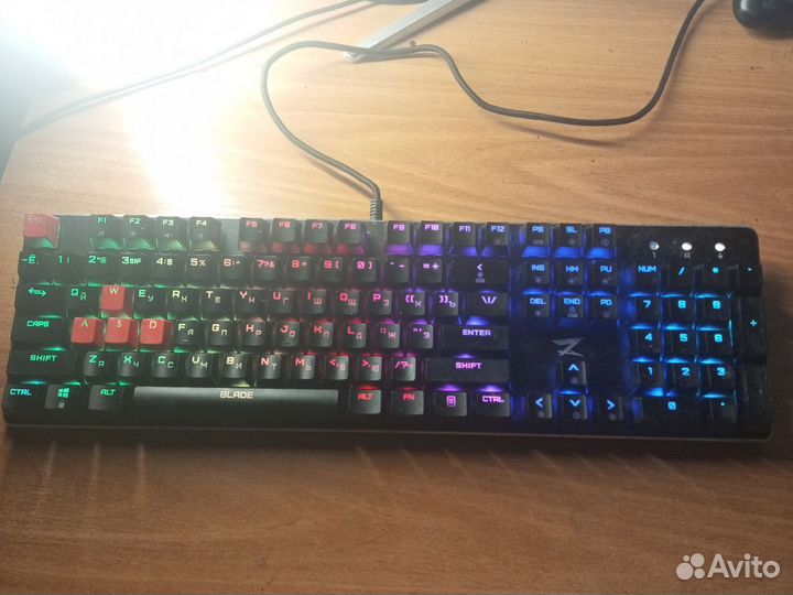 Игровая механическая клавиатура zet gaming blade