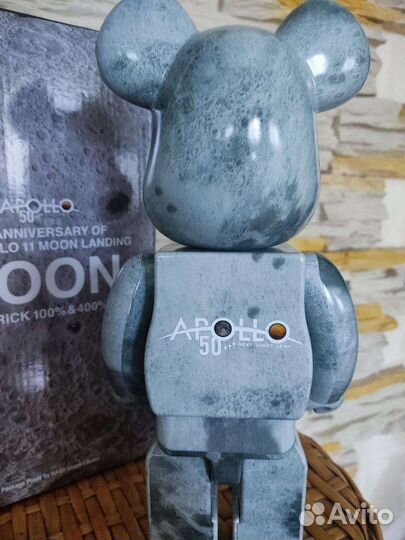 Bearbrick 400 игрушка Moon