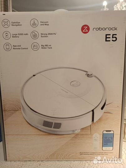 Робот пылесос xiaomi roborock E5