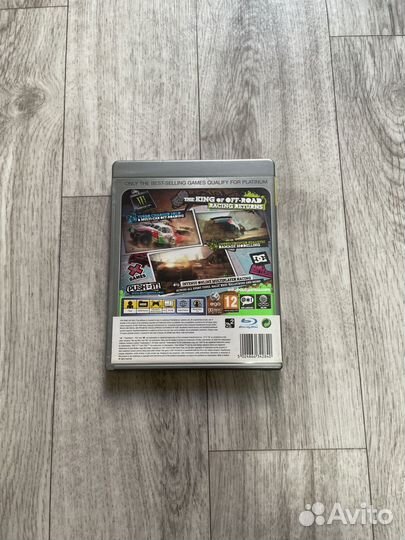 Colin McRae Dirt 2 platinum ps3 игры PS3