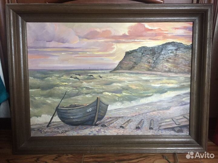 Картина маслом авторская