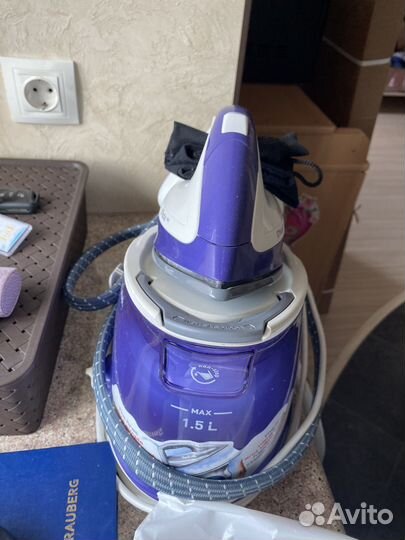 Утюг с парогенератором tefal