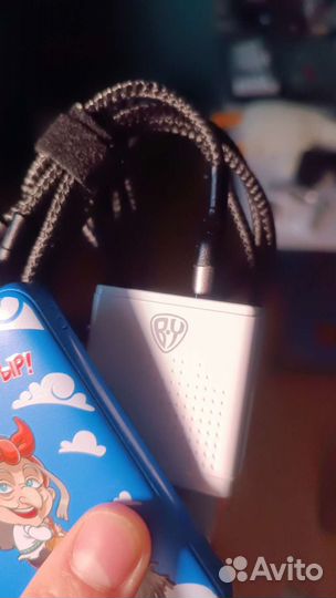 Набор BY: быстрая зарядка, кабель, повербанк 5000m