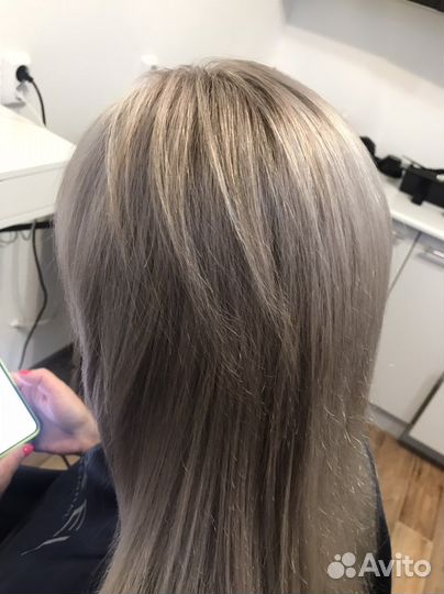 Мелирование, тонирование на дому