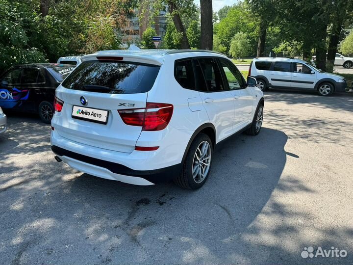 BMW X3 2.0 AT, 2015, 88 327 км