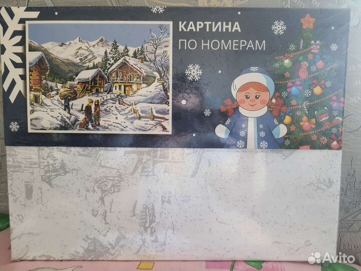 Картина по номерам новая