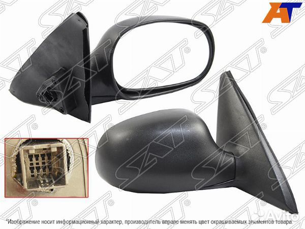 Зеркало chevrolet lanos 97- RH электр