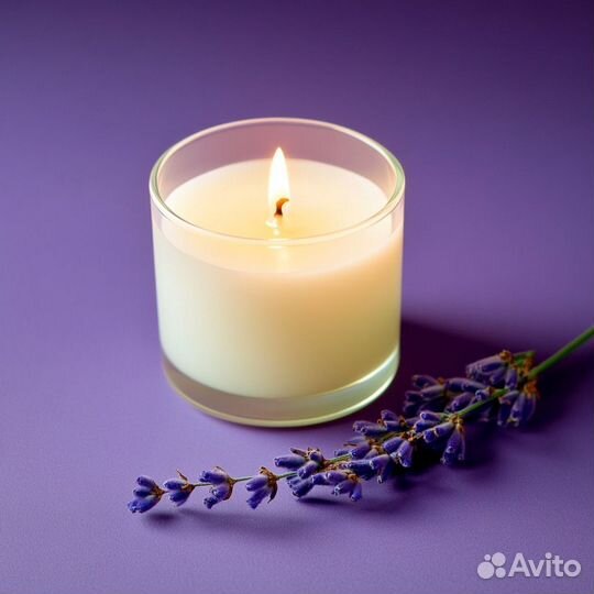 Ароматическая свеча ручной работы