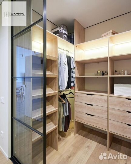 Шкаф с фрезеровкой