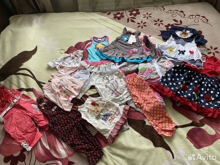 Детские вещи пакетом для девочек