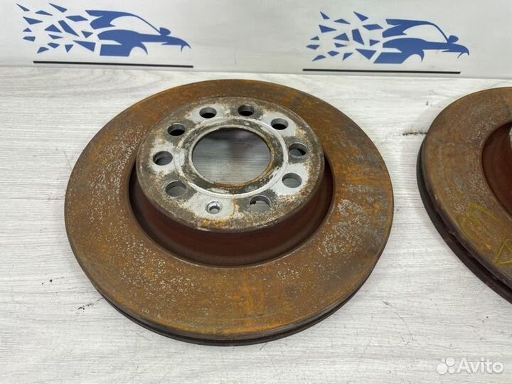 Диск тормозной передний Audi A3 8PA cayc 1.6 TDI