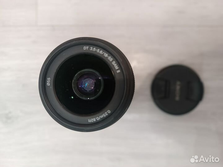 Объектив sony 18-55 sony dt 3.5-5.6 f sam