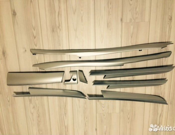 Декоративные планки алюминий для BMW X5 e70