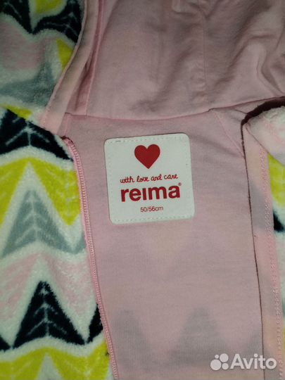 Флисовая поддева reima 56