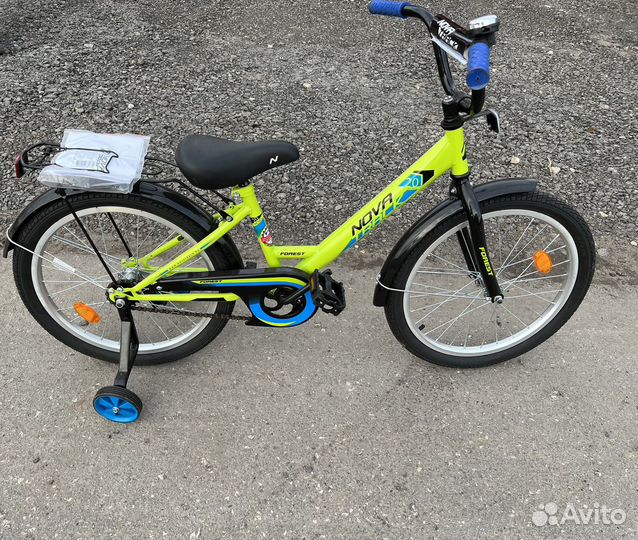 Новый детский велосипед