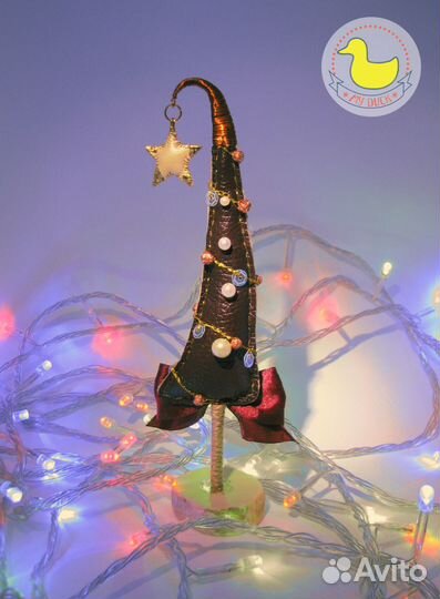 Елка новогодняя топиарий. Ручная работа