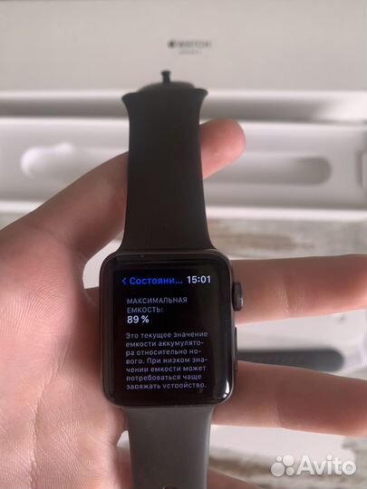 Часы apple watch 3 38 mm