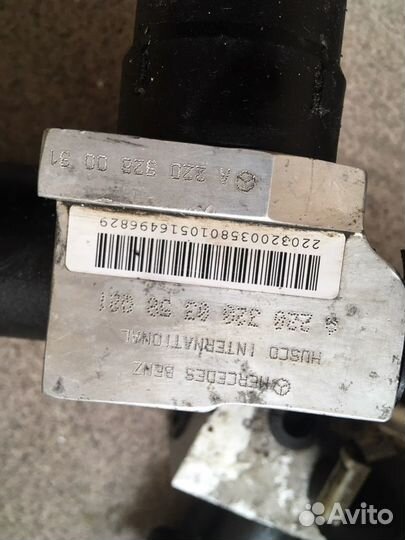 Блок клапанов гидроподвески abc Mercedes w220/215