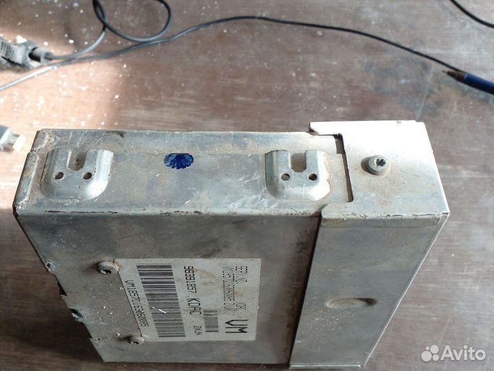 Блок управления двигателем chevrolet lanos a15sms