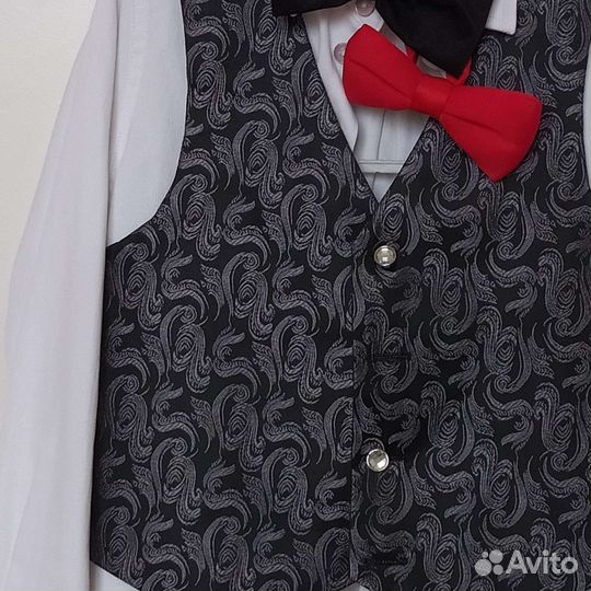 Рубашка и Жилетка для мальчика 104 110