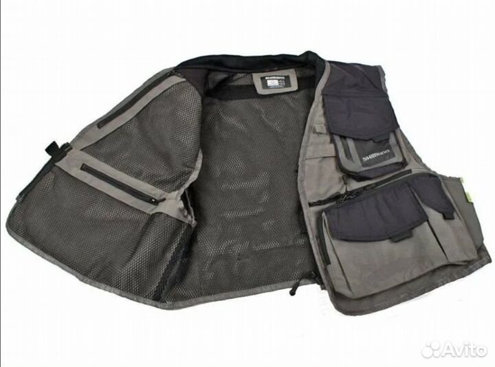 Жилет забродный Shimano xefo VE-220M цв.серый