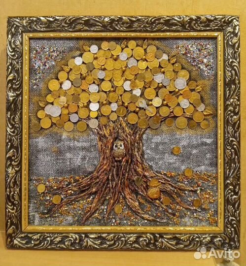 Сделаю на заказ панно,Денежное дерево
