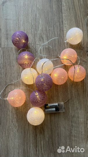 Гирлянда на батарейках