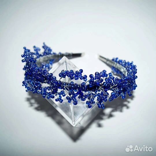 Ободок для волос ручной работы