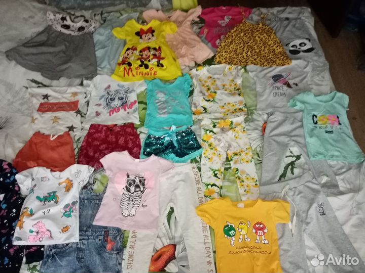 Летняя одежда для девочки 92