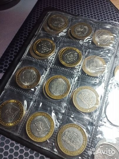 Юбилейные монеты десятки (биметалл)