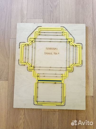 Штанцформа для картона. Шокобокс