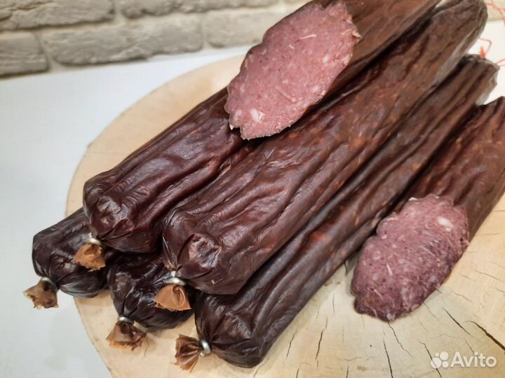 Казы казылык лось, кабан, марал сыровяленая