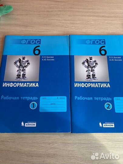 Учебник и рабочие тетради по информатике