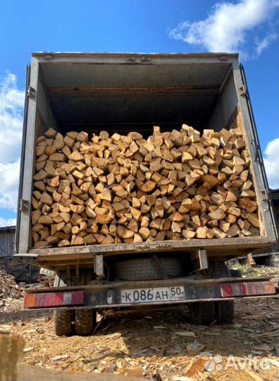 Дрова березовые колотые