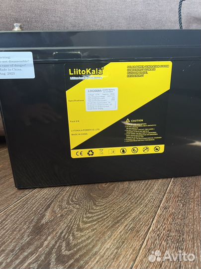 Аккумулятор lifepo4 12v Liitokala 200ah