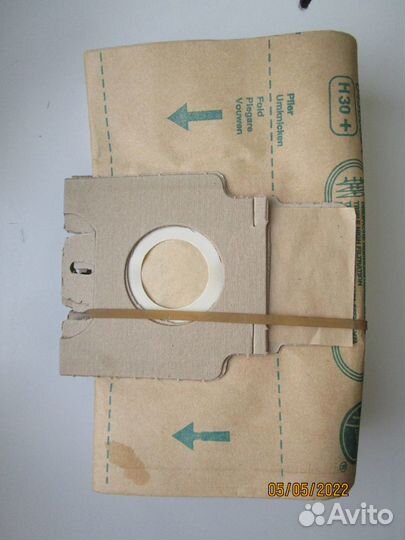 Мешки бумажные и синтетические для пылесосов