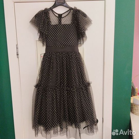 Платье для девочки нарядное Уэнсдей 146 - 152