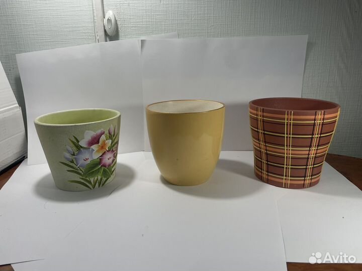 Керамические горшки