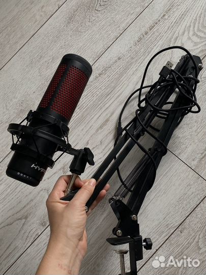 Микрофон hyperx quadcast s