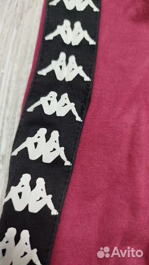 Штаны kappa с лампасами спортивные