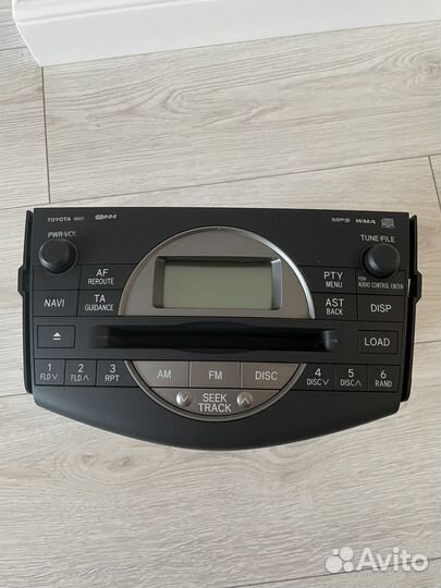 Штатная магнитолла toyota rav4 2008