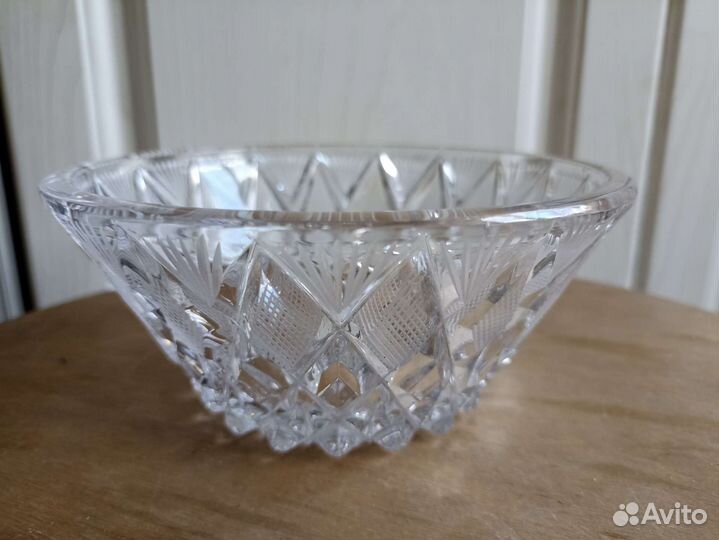 Хрустальная Ваза конфетница