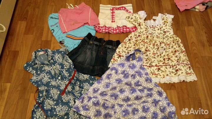 Пакет вещей на девочку