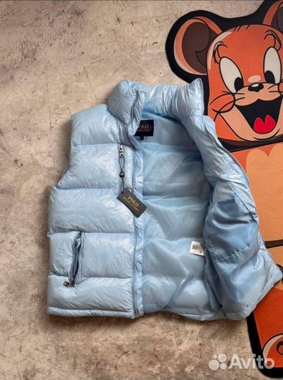 Жилетка polo ralph lauren глянцевая