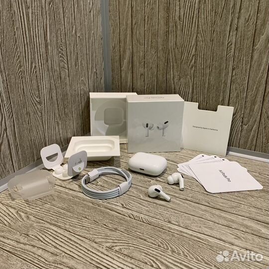 Наушники AirPods Pro 1 в 1 с шумоподавлением