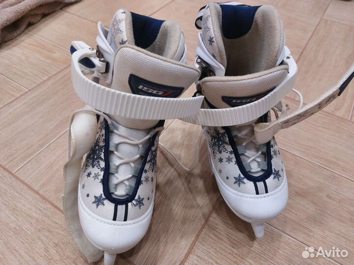 Коньки детские раздвижные 30-33 размер