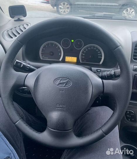 Руль Hyundai Santa Fe Classic перетянутый на обмен